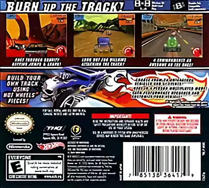 Image n° 2 - boxback : Hot Wheels - Track Attack (DSi Enhanced)